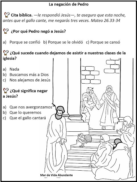 Negaãão de pedro negaciãn seguir a jesãºs ser cristiano