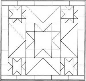 Printable quilt block patterns