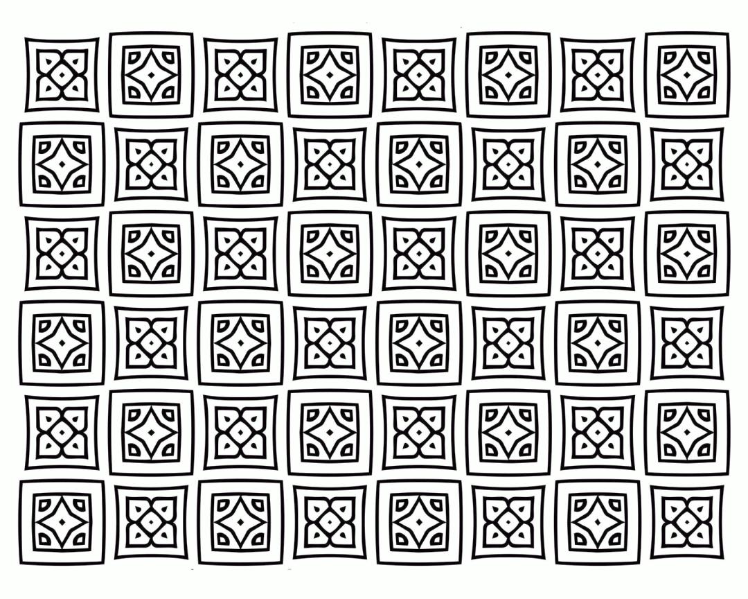 Get this adult coloring pages patterns square quilt bdi