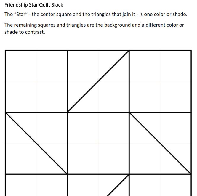 Quilt block coloring pages book â star cluster quilts