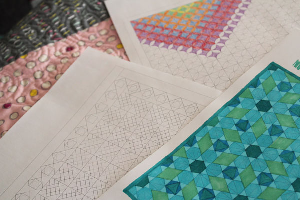Quilt coloring pages