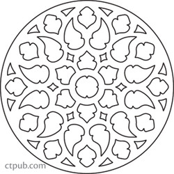 How a coloring page bees a quilt