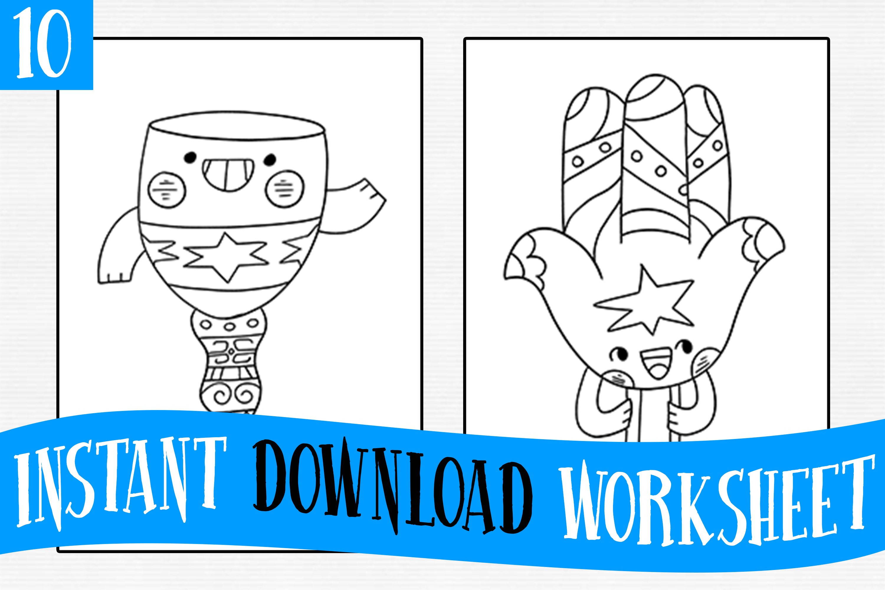 Hanukkah and jewish coloring pages for kids