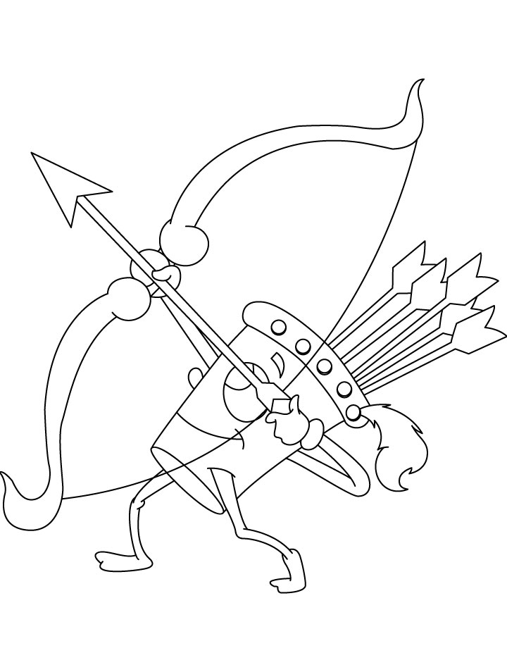 Wow quiver shooting coloring page download free wow quiver shooting coloring page for kids best coloring pages