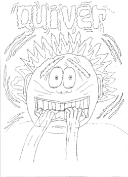 Halloween quiver colouring sheet by arrincat tpt