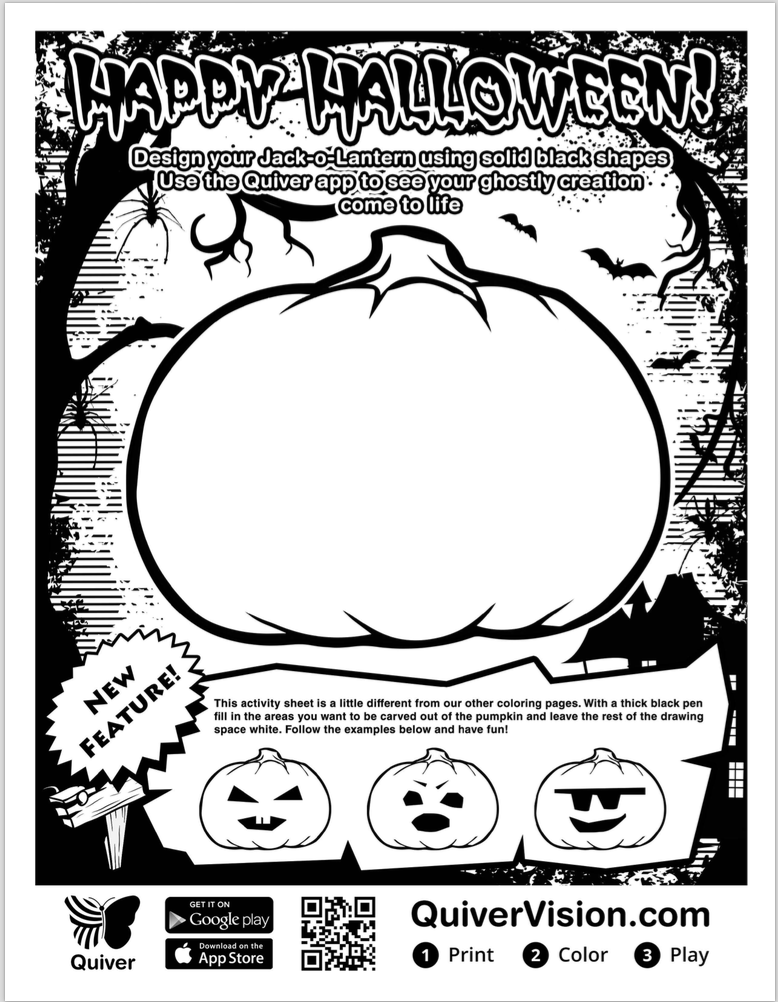 Quiver masks app â ar fun for halloween â transform learning written by samantha morra