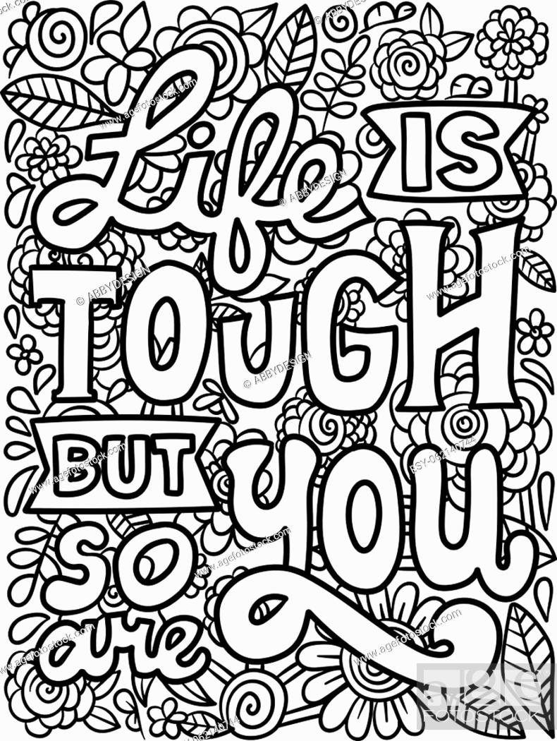 Life is tough but so are you