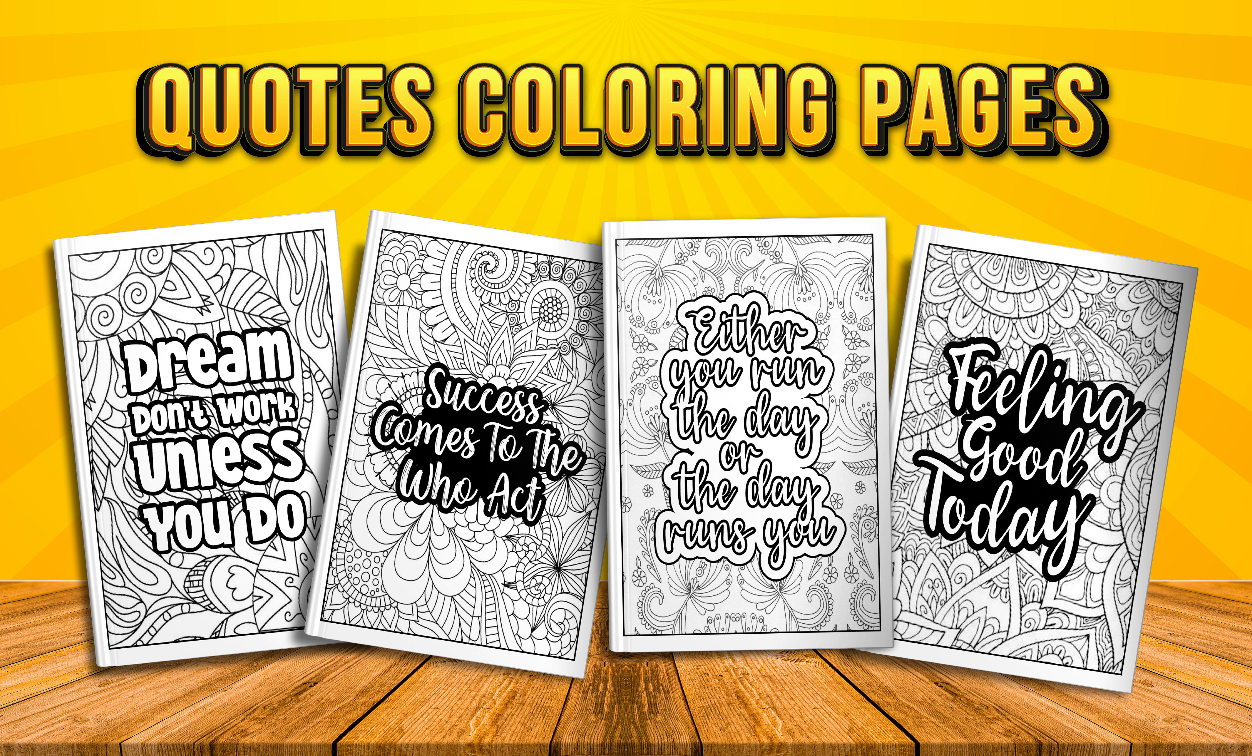Create a swear word motivational quotes adult coloring pages for kdp or etsy by pixeloriel