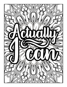 Strong woman quotes coloring book png jpg pdf and pptx by weare