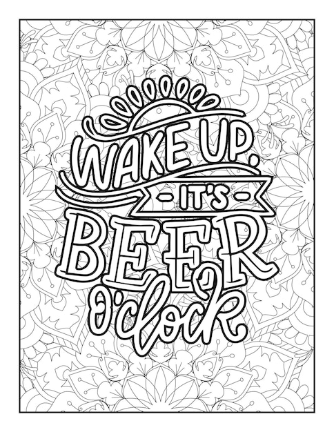 Page quote coloring pages adults pdf images