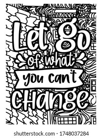 Motivational quotes coloring pages design inspirational arkivvektor royaltyfri