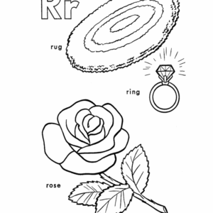 Letter r coloring pages printable for free download