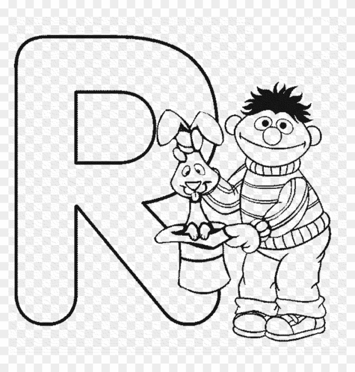 Free sesame street clipart alphabet