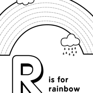 Letter r coloring pages printable for free download