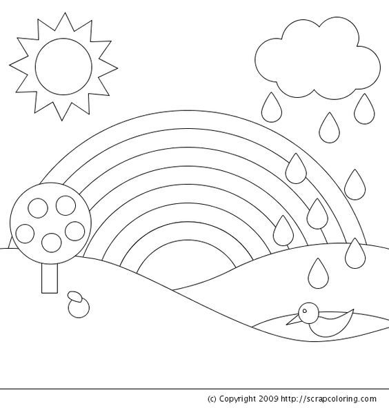 R is for rainbow coloring page rainbow drawing cartoon coloring pages preschool coloring pages