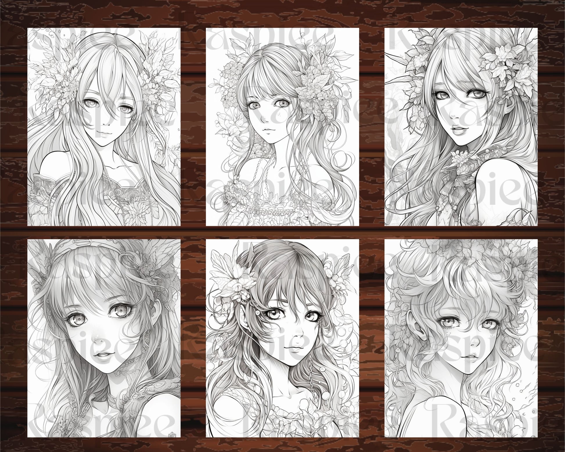 Anime fairy girl printable coloring pages for adults cute fairy gr â coloring