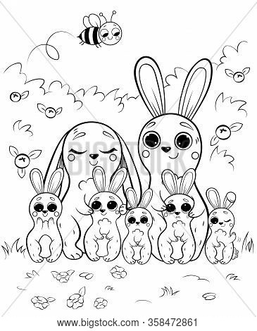 Coloring page outline vector photo free trial bigstock