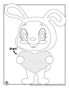 Printable easter mazes for kids woo jr kids activities childrens publishing