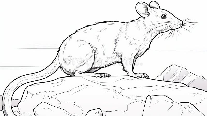 Continuous line raccoon stock illustrations â continuous line raccoon stock illustrations vectors clipart