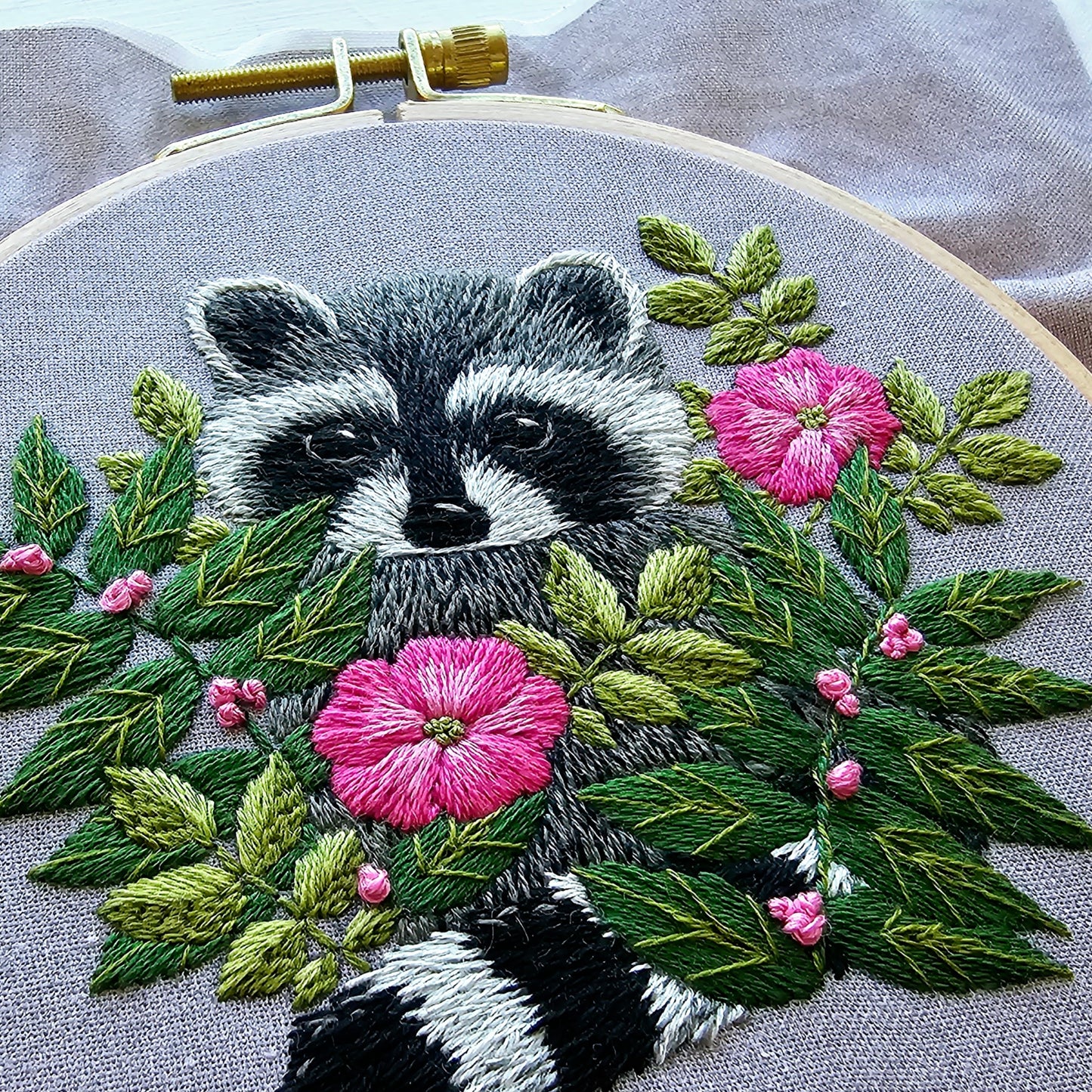 Raccoon embroidery pattern pdf â jessica long embroidery