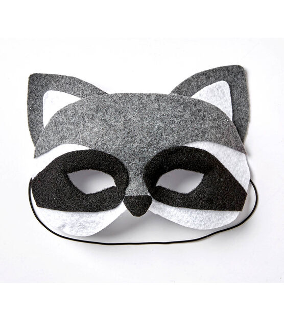 How to make raccoon mask online