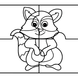 Jigsaw puzzle coloring pages printable for free download