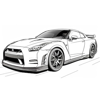 Page racing car coloring pages pdf pictures