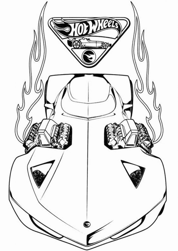 Free easy to print race car coloring pages