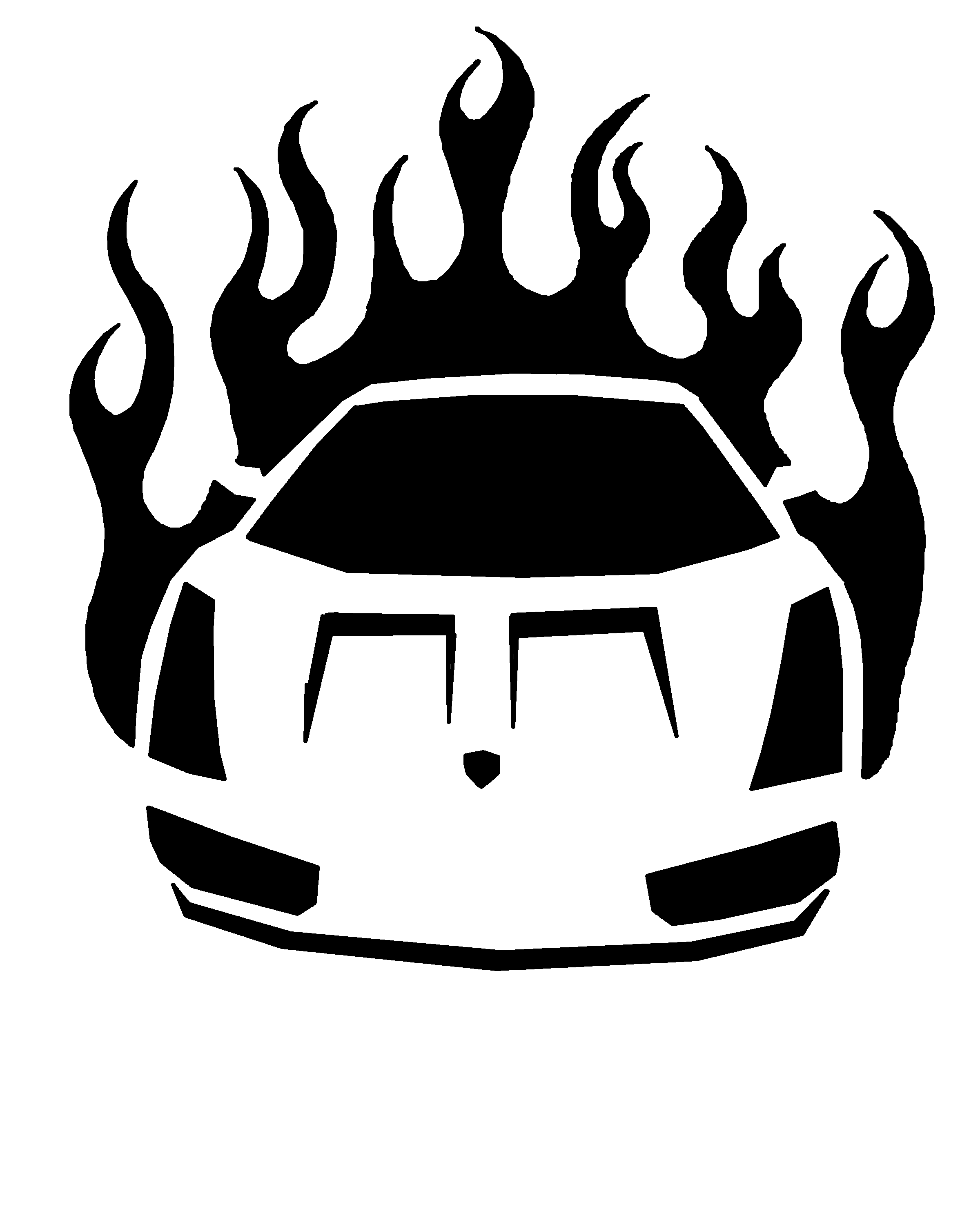 Cars lamborghini pumpkin stencil