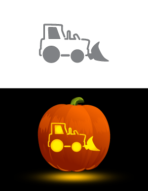 Free printable vehicle pumpkin stencils