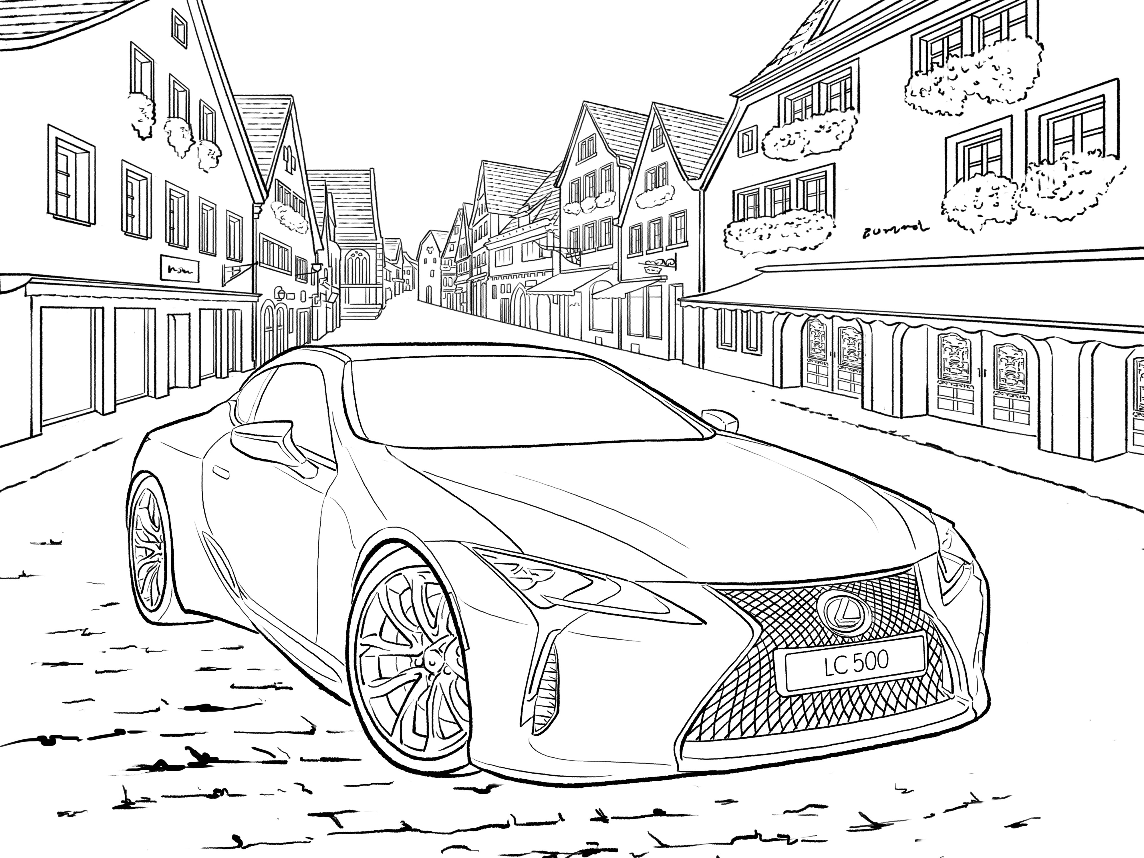 Louring design your own lc racing car