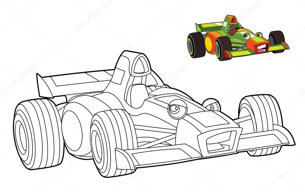 Racing car
