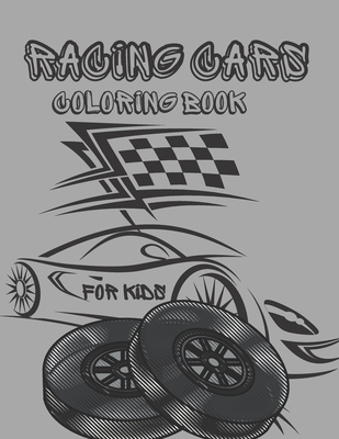 Racing cars coloring book for kids colouring pages for children super sport car funny gifts for boys paperback left bank books