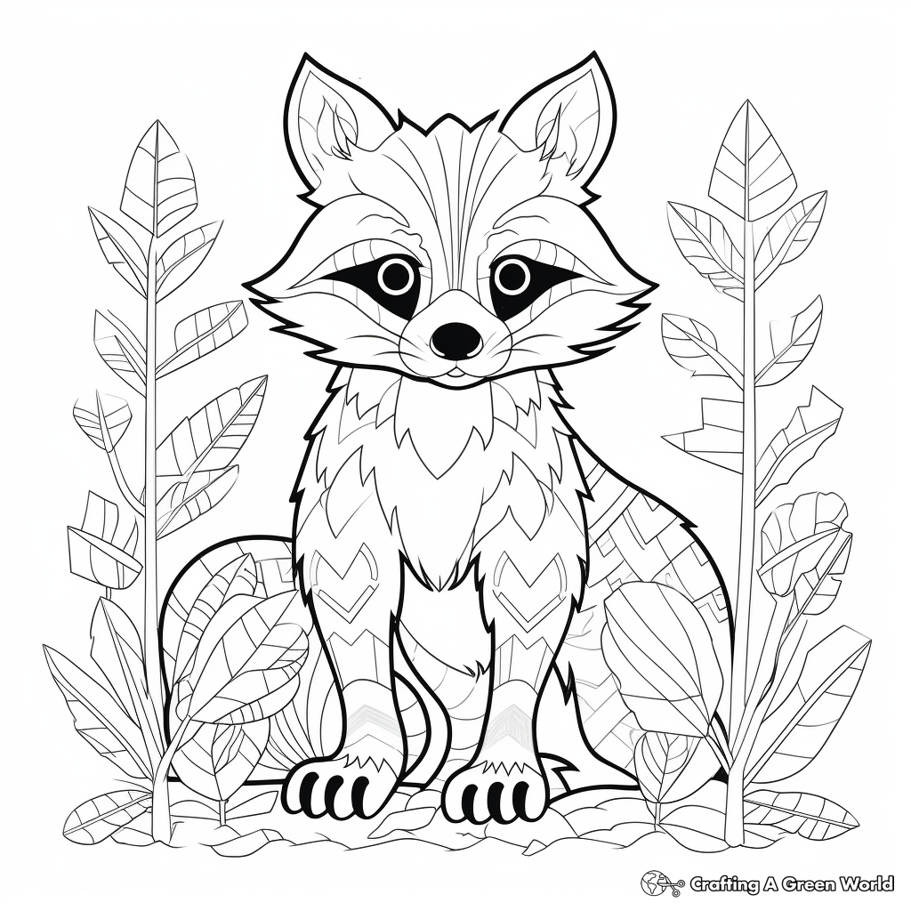 Forest animals coloring pages