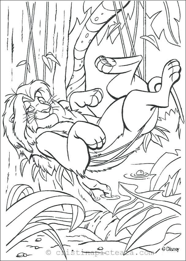 Lion king coloring pages â free drawings with lion king
