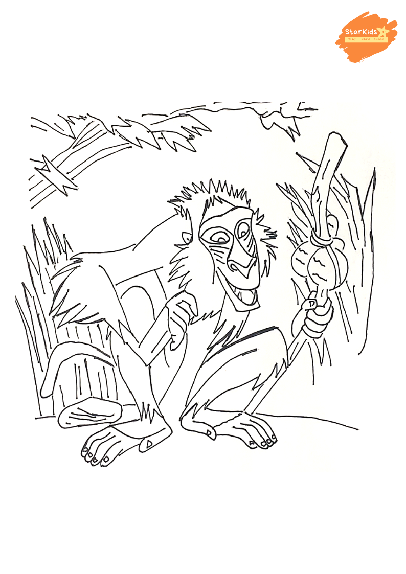 Rafiki from lion king