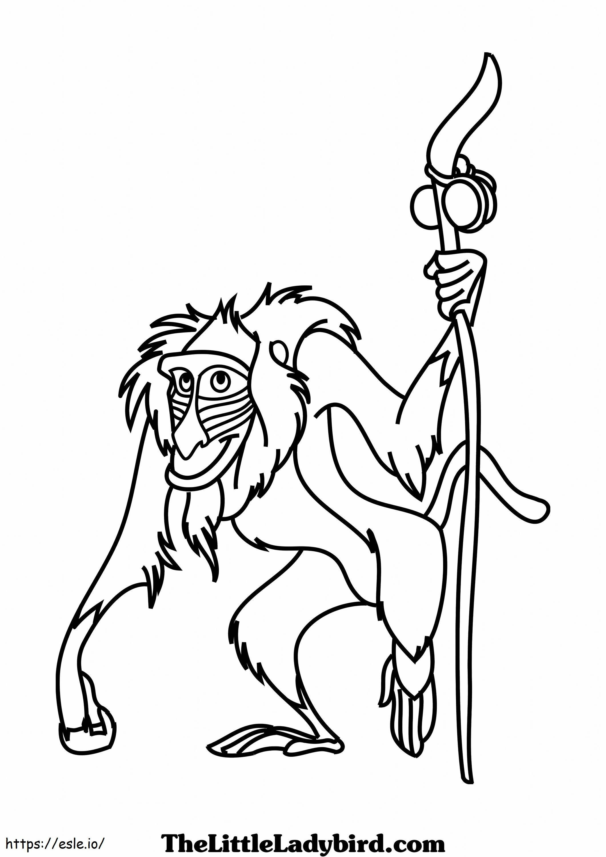 Ln king ln king scaled coloring page