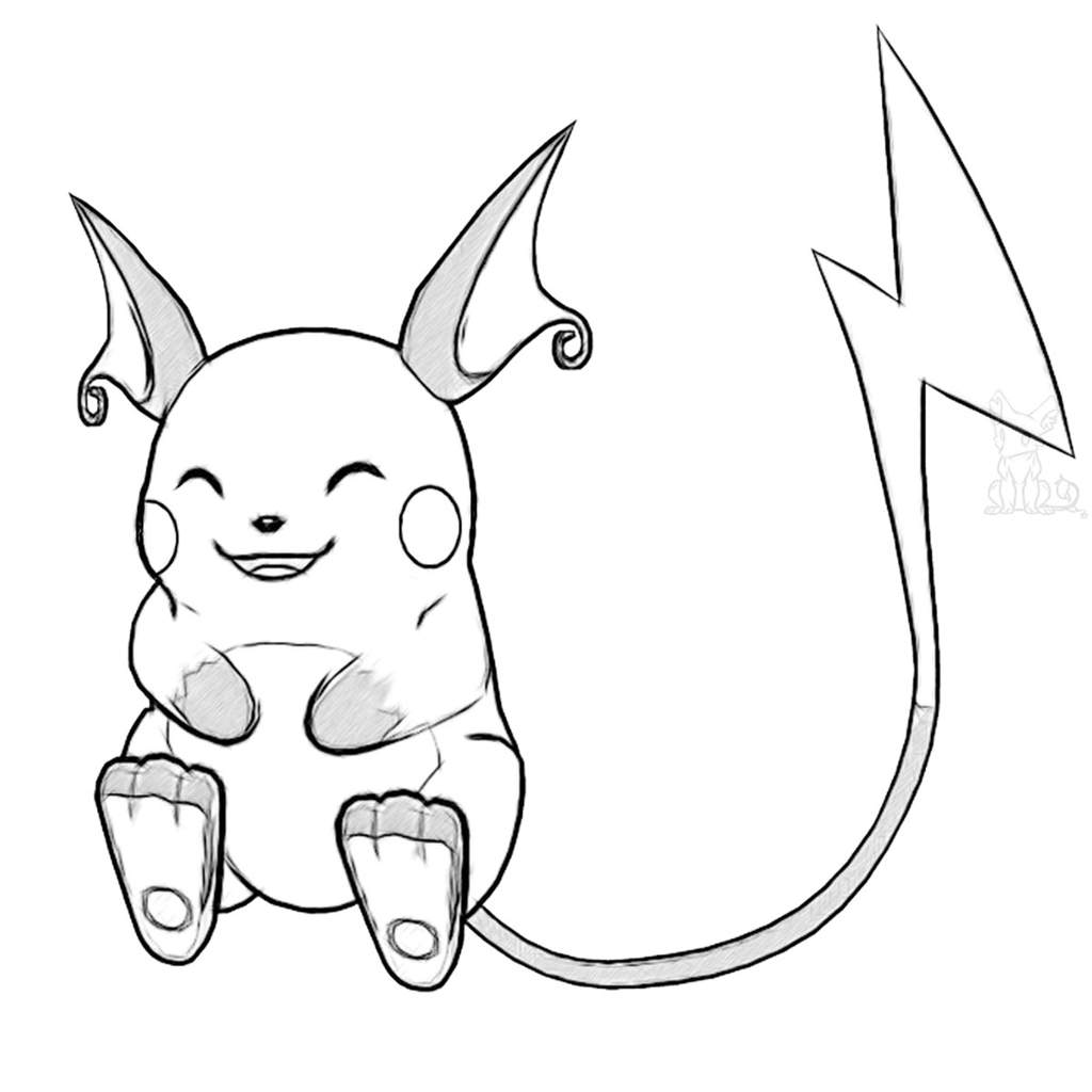 Raichu sketch ðpokemon artdrawing amino ð amino