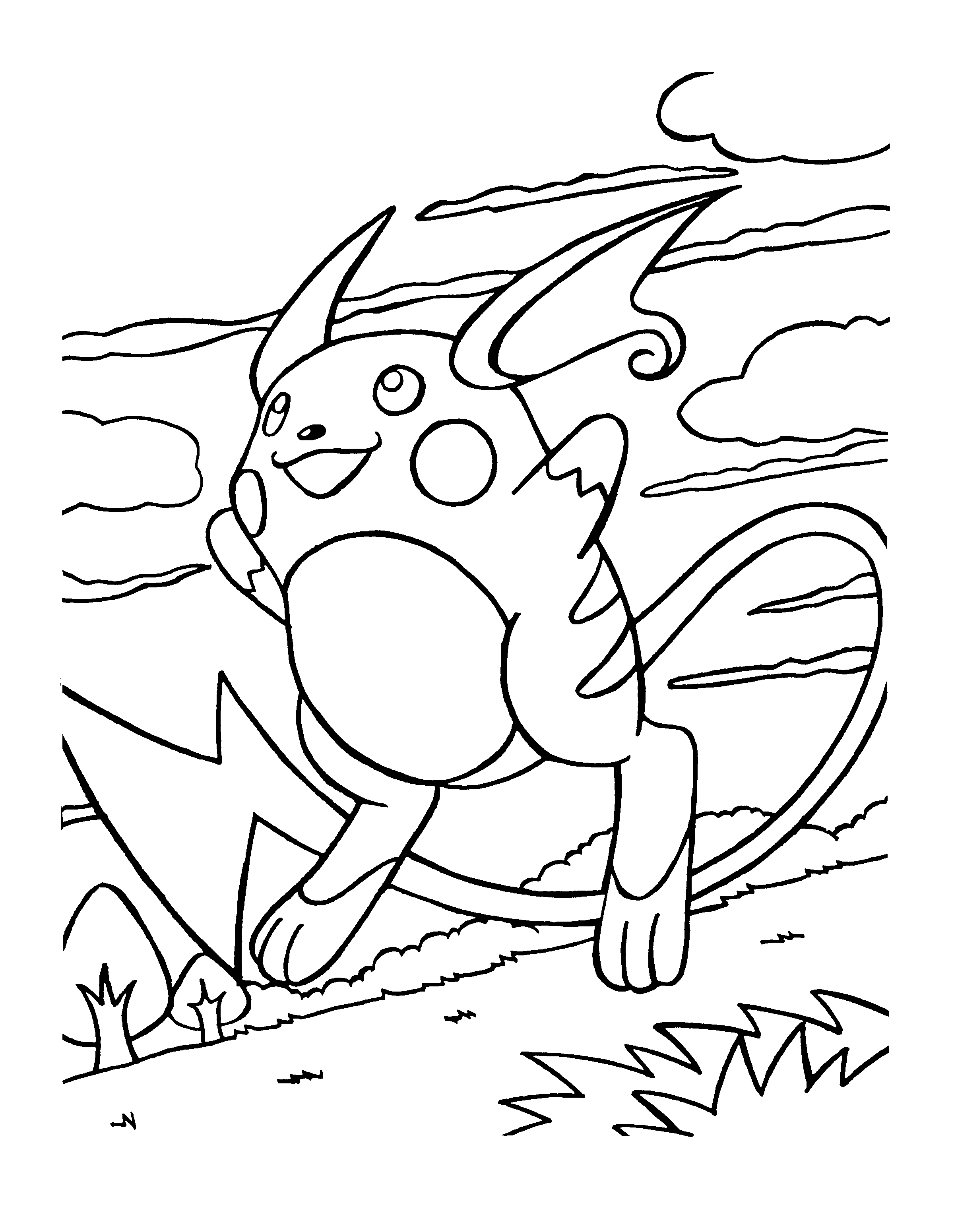Pokemon coloring pages