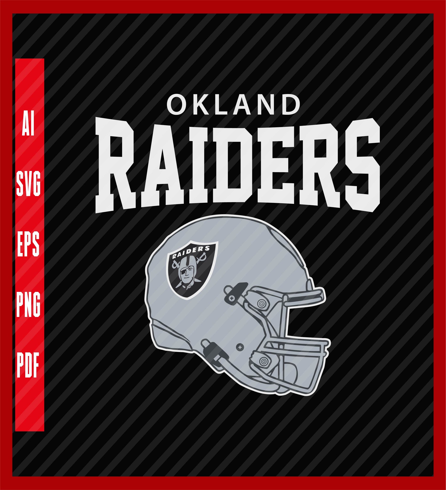 Las vegas raiders logo shirt silhouette nfl creative design maker â