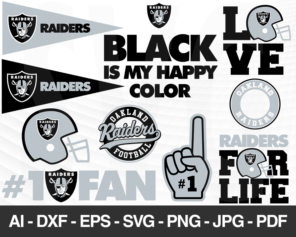 Oakland raiders svg oakland raiders files raiders logo fo