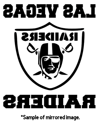Las vegas raiders oakland nfl football team carlaptopcup decal sticker