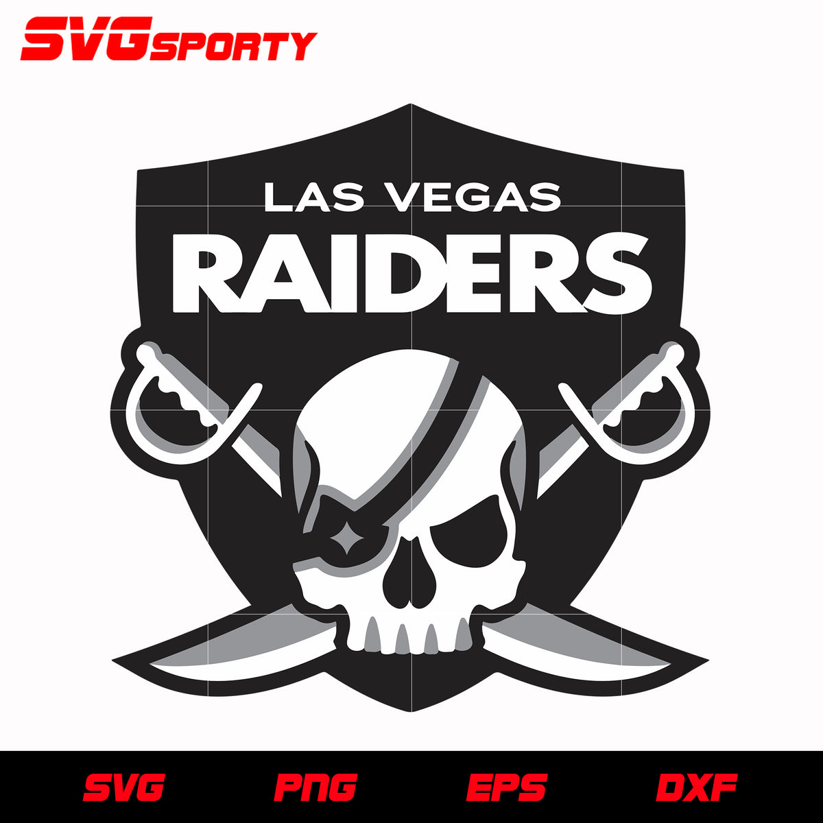 Las vegas raiders shield logo svg nfl svg eps dxf png digital fil â svg sporty