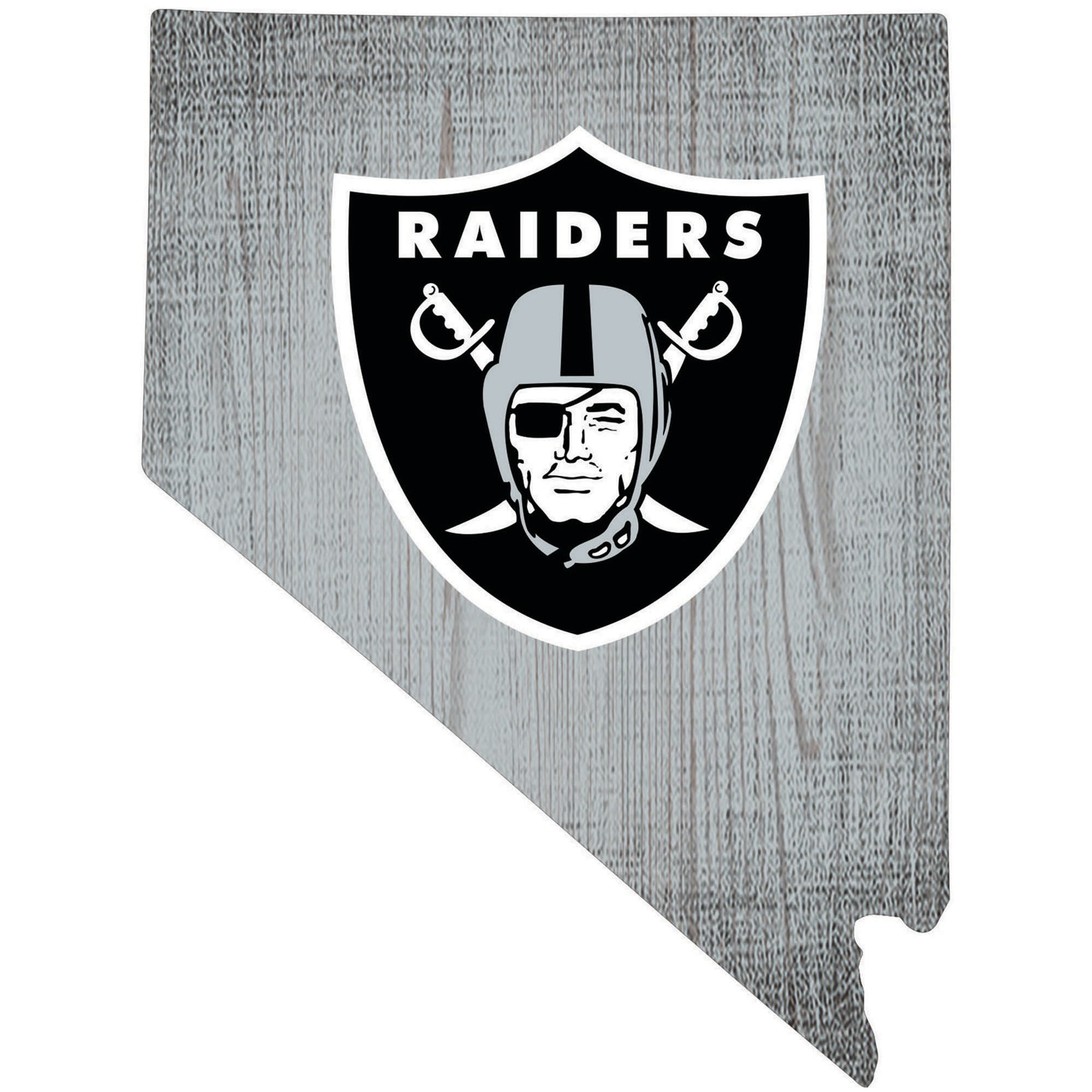 Las vegas raiders logo state sign