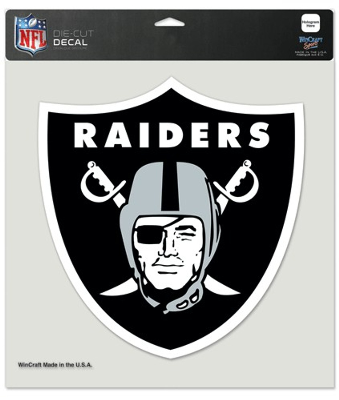 Las vegas raiders decal x perfect cut color