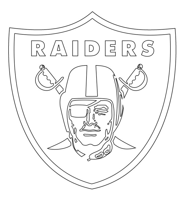 Image result for raiders logo football coloring pages oakland raiders logo sports coloring pages