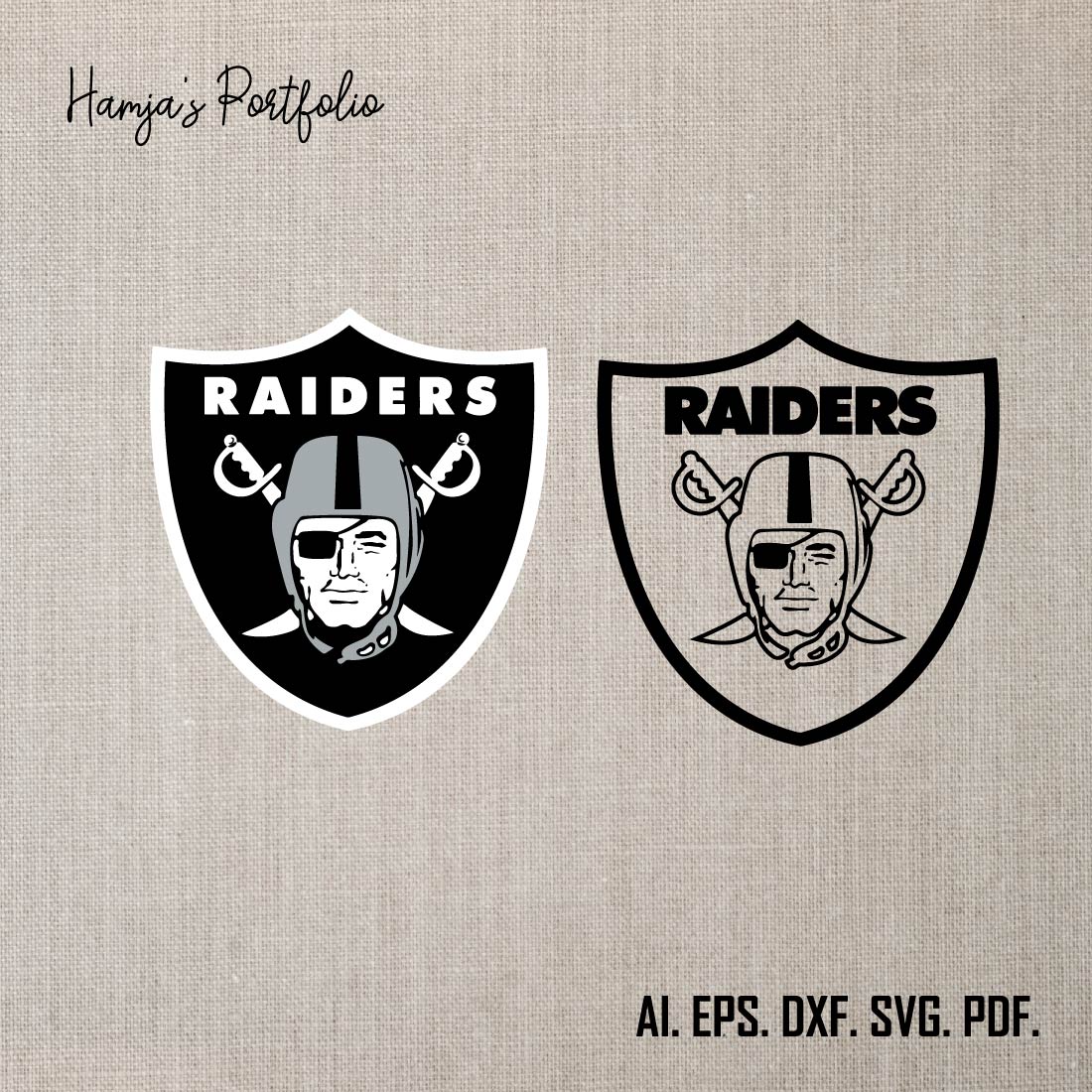 Las vegas raiderrs football svg ll oakland raiders svg ll sport vector logo set