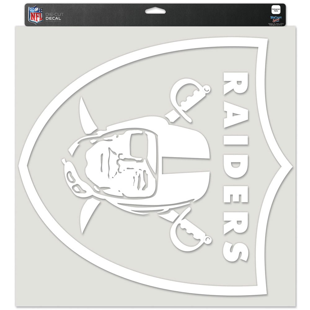 Las vegas raiders wincraft x perfect cut decal