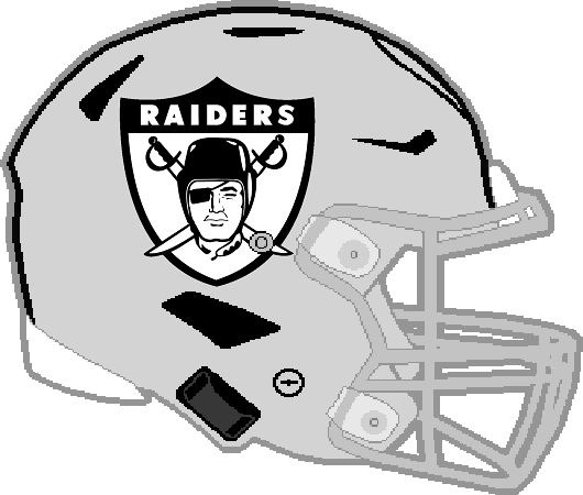 Raiders special speedflex helmet by chenglor on