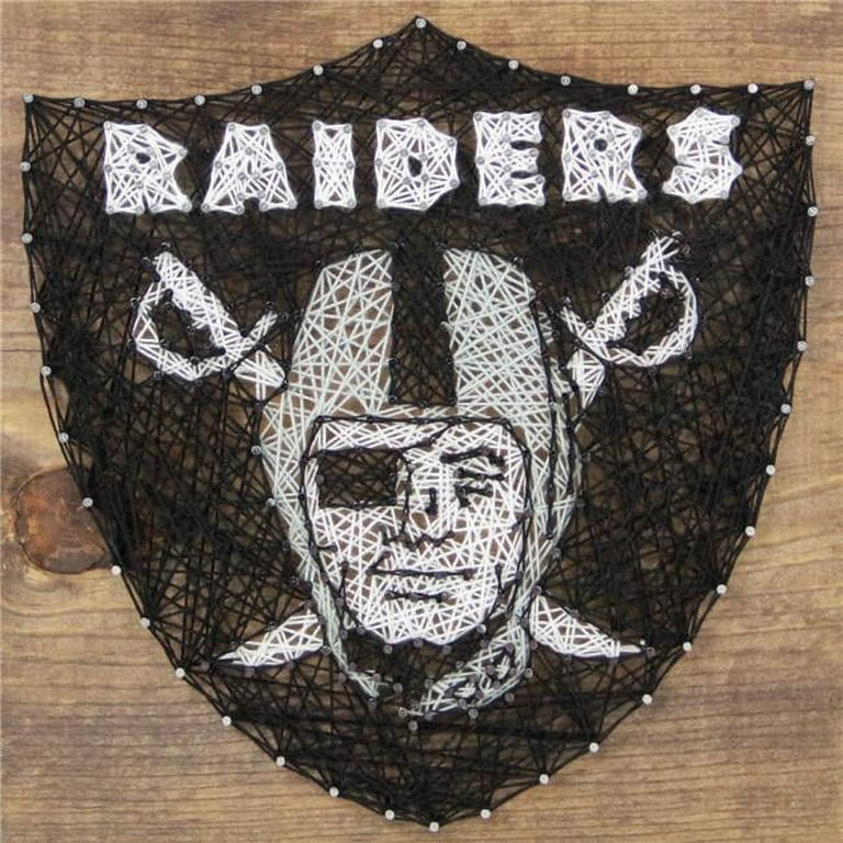 Sporticulture team pride nfl las vegas raiders string art kit